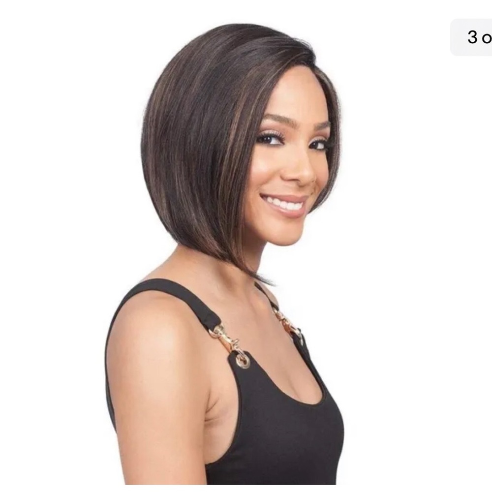 Bobbi Boss 100% Human Hair Lace Front Wig - MHLF402 NADINE SHORT